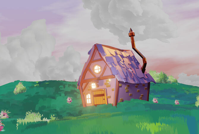 Cottage Core (Blender)